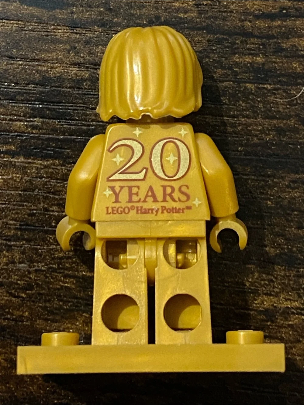 LEGO Harry Potter 20th Anniversary Pearl Gold Professor Severus Snape Minifigure